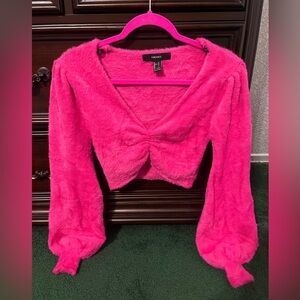 Forever 21 fuzzy sweater NWOT